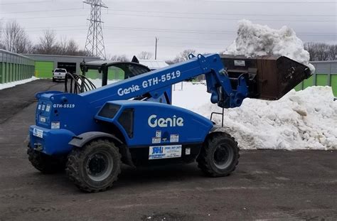 skid steer genie|genie 5519 bucket.